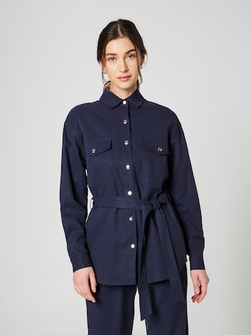 Guido Maria Kretschmer Women Blouse 'Rana' in Blauw: voorkant