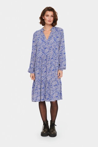 Robe 'Eda' SAINT TROPEZ en bleu : devant