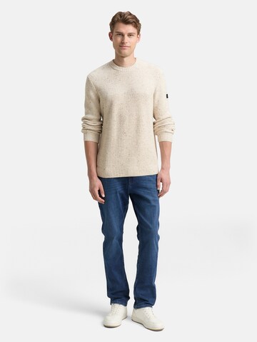 TOM TAILOR Sweater in White