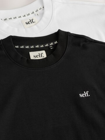 self. Shirt in Zwart