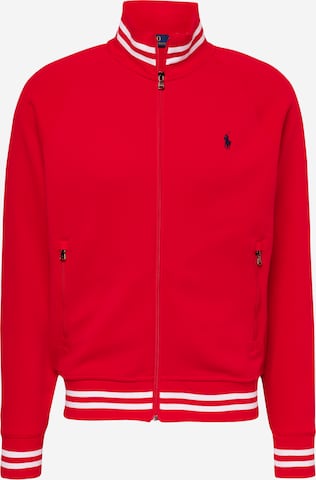 Polo Ralph Lauren - Casaco em moletão em vermelho: frente