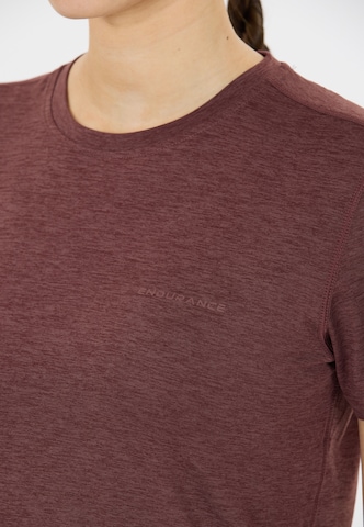 ENDURANCE Functioneel shirt 'Alvaly' in Rood