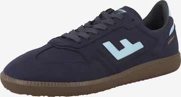 Baskets basses ' Burela Slim ' Flamingos Life en bleu : devant