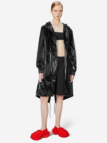 Parka mi-saison 'String W' RAINS en noir