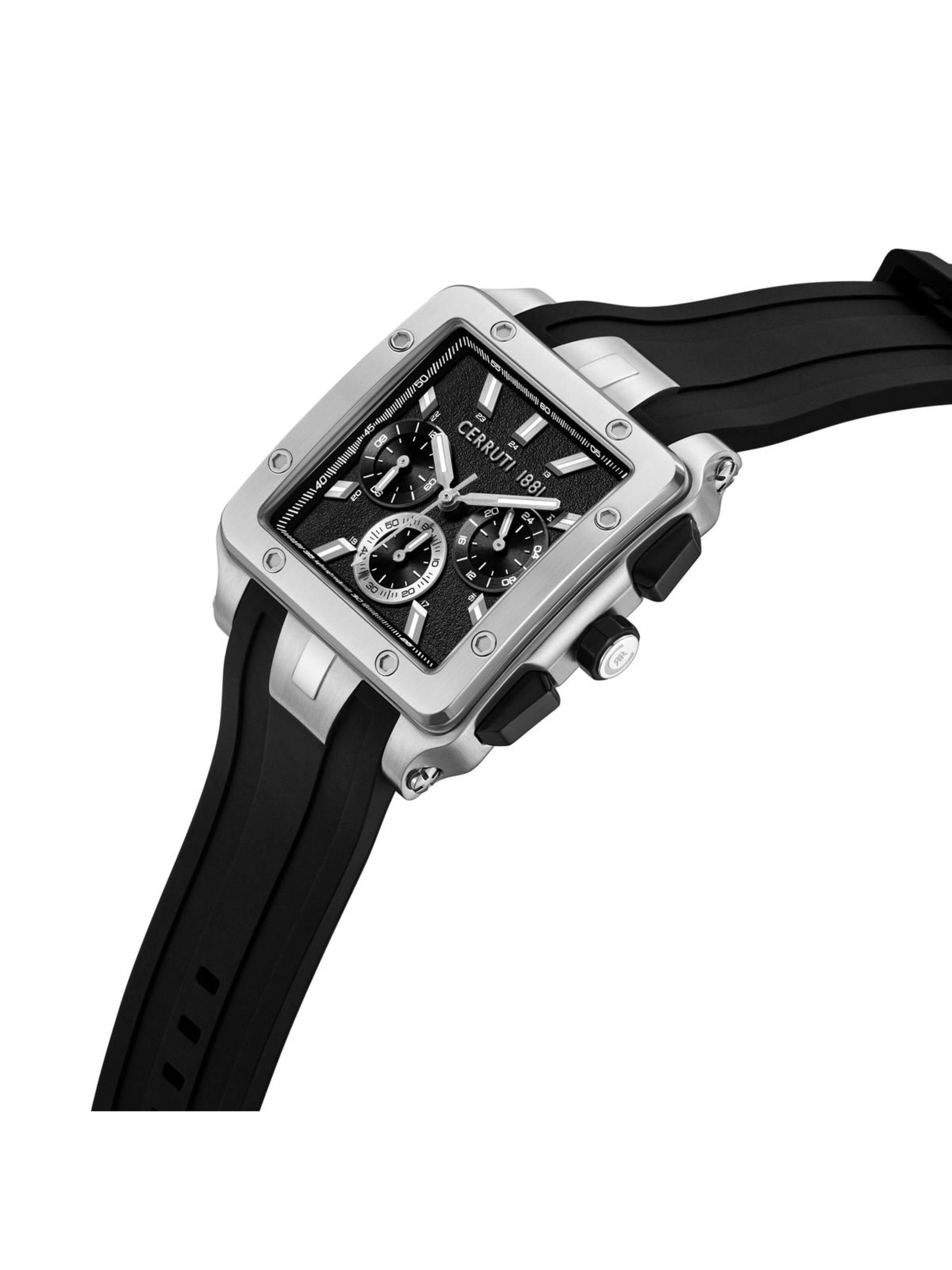 Montre à affichage analogique 'Odissea' CERRUTI 1881 en argent