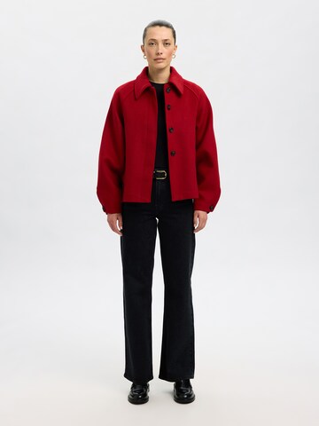 SELECTED Between-Season Jacket in Red