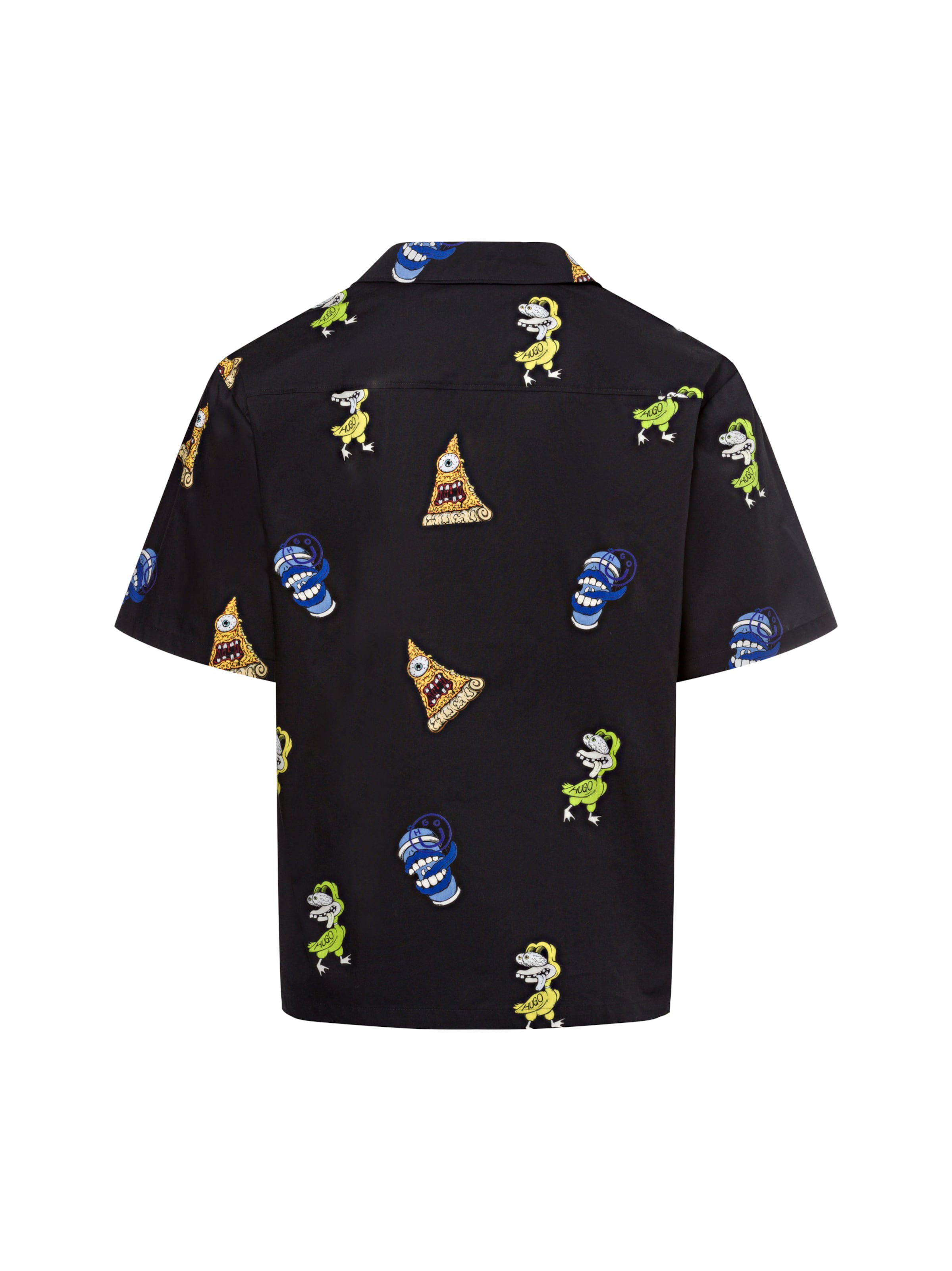 HUGO Comfort Fit Hemd 'Eligino ' in Schwarz