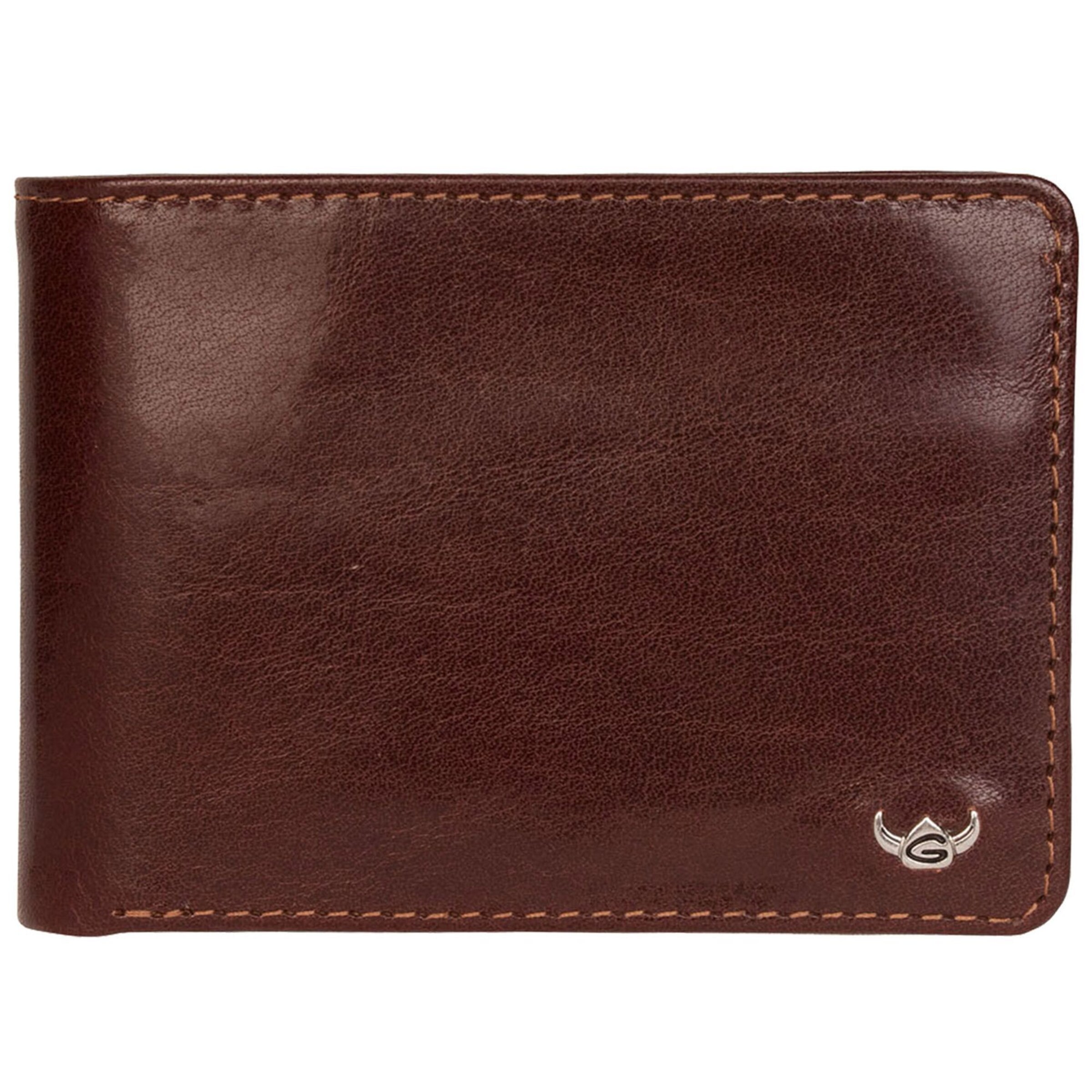 GOLDEN HEAD Wallet 'Colorado' in Brown: front