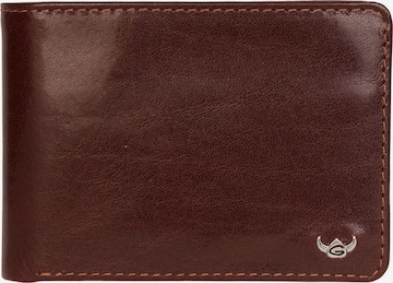 GOLDEN HEAD Wallet 'Colorado' in Brown: front
