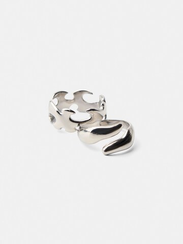 Bershka Ring in Silver