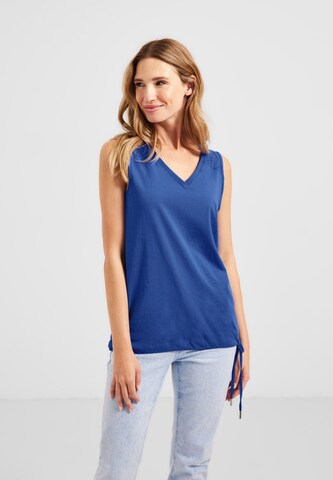 CECIL Top in Blue: front