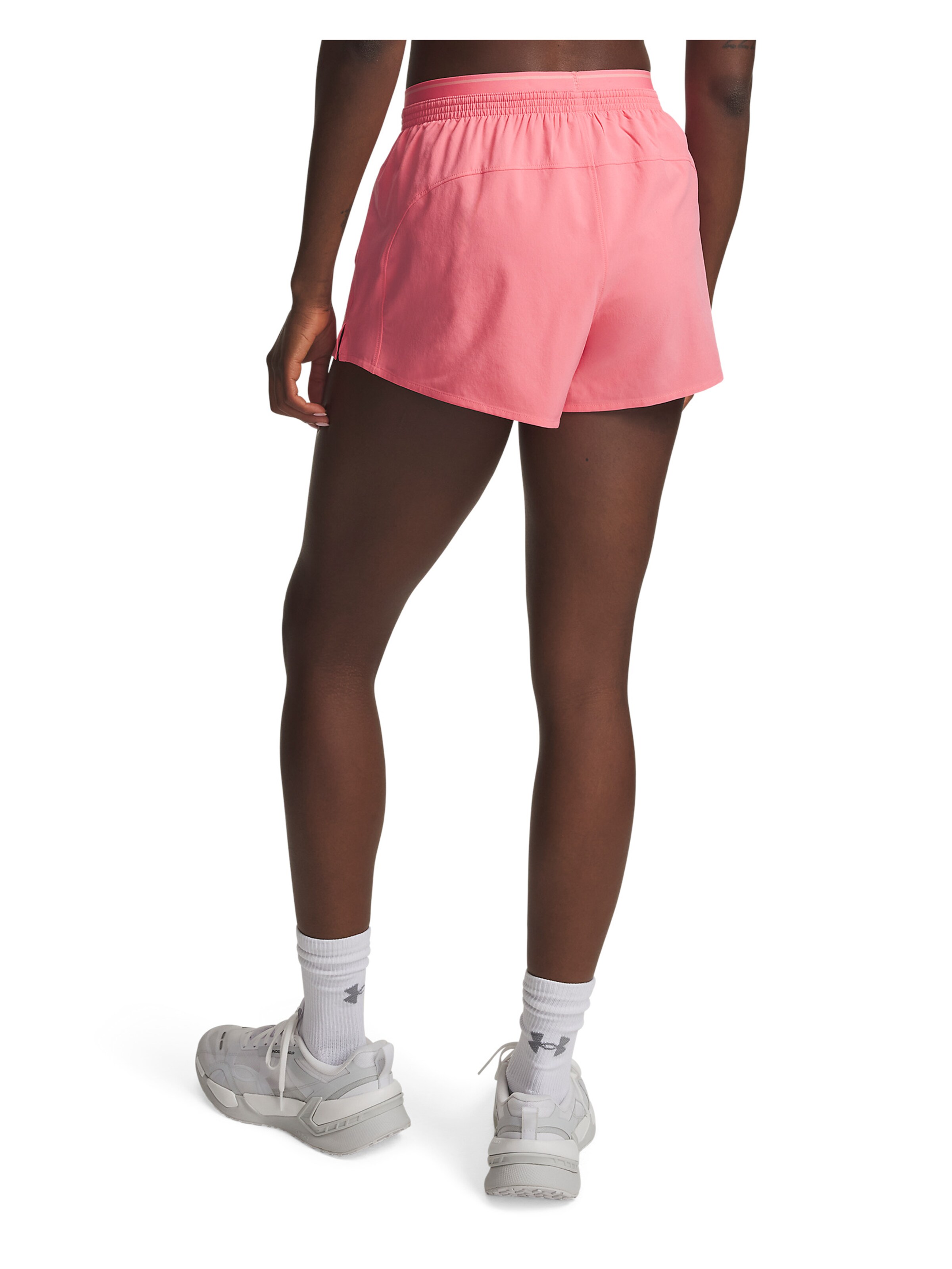 UNDER ARMOUR Regular Workout Pants in Pink