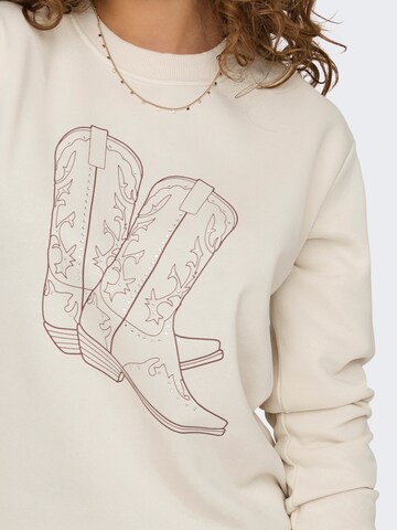 JDY - Sweatshirt 'JDYPARIS' em cinzento