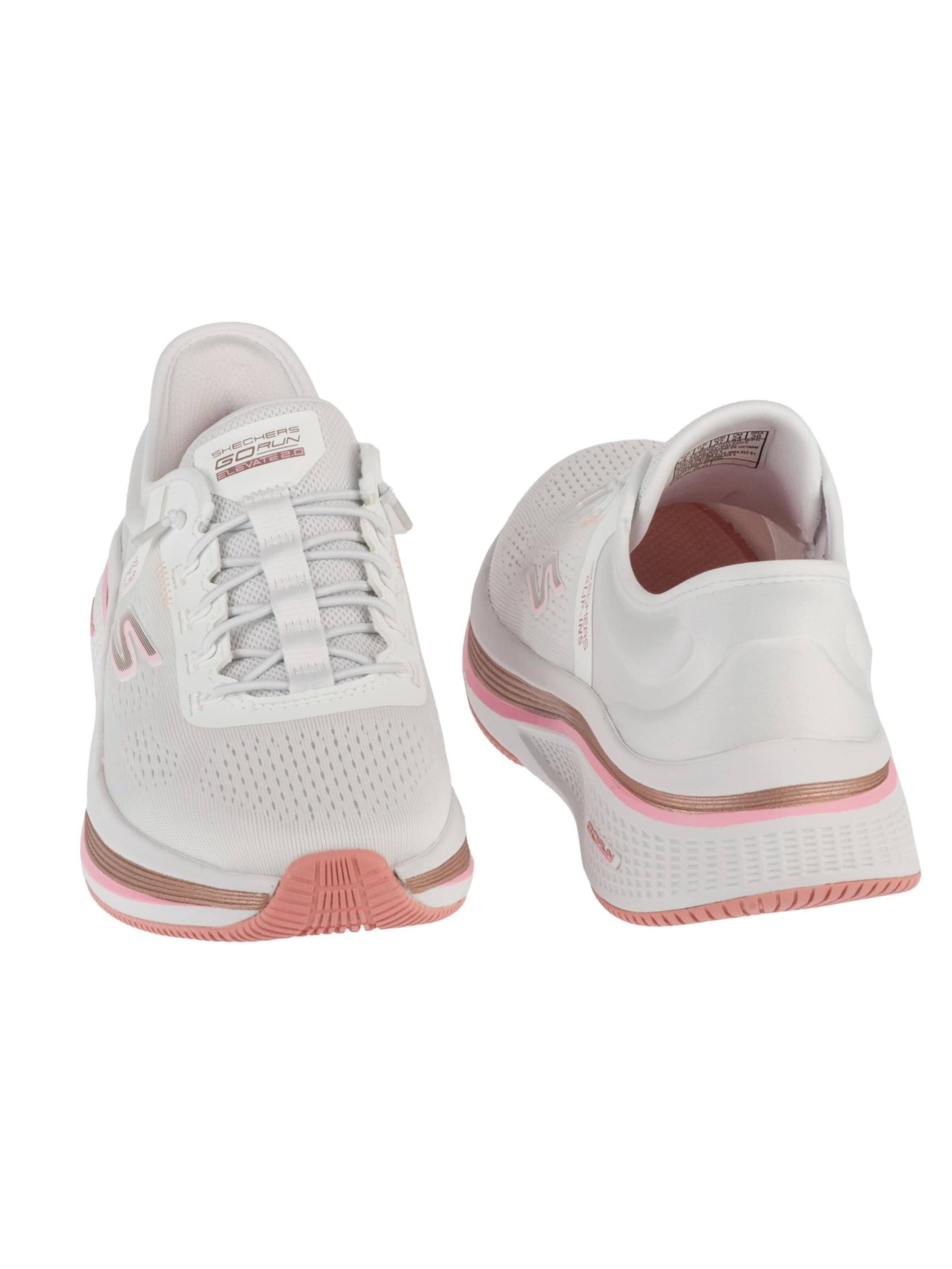 SKECHERS Running shoe 'Slip-Ins: Go Run Elevate 2.0 - Banyan' in White