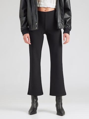 Lindex Bootcut Nohavice 'Kate' - Čierna: predná strana