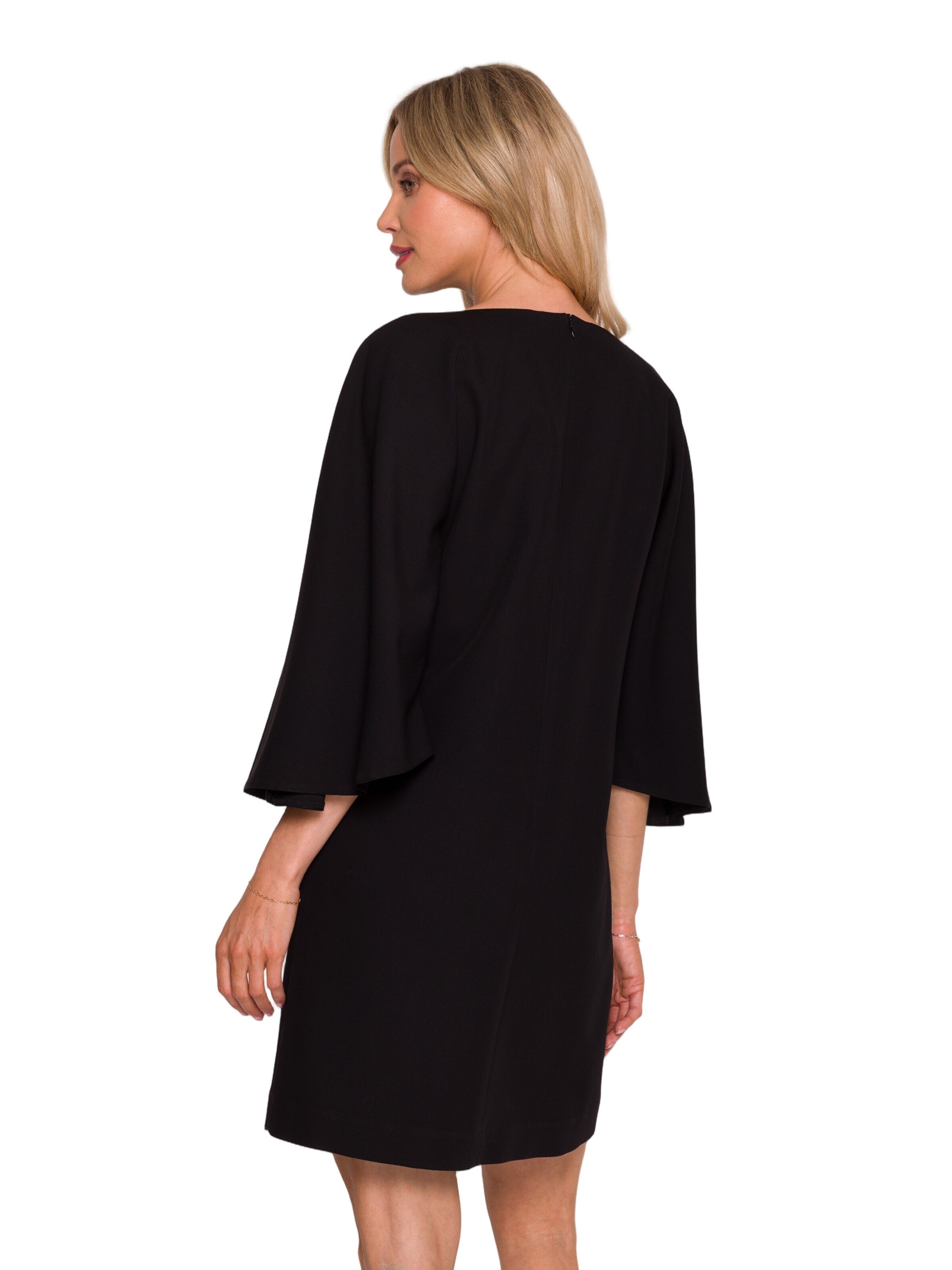 Rochie 'Sukienka z rękawami kimonowymi' de la Stylove pe negru
