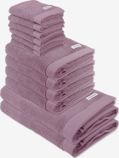 TOM TAILOR Handtuch in Set in mauve, Produktansicht