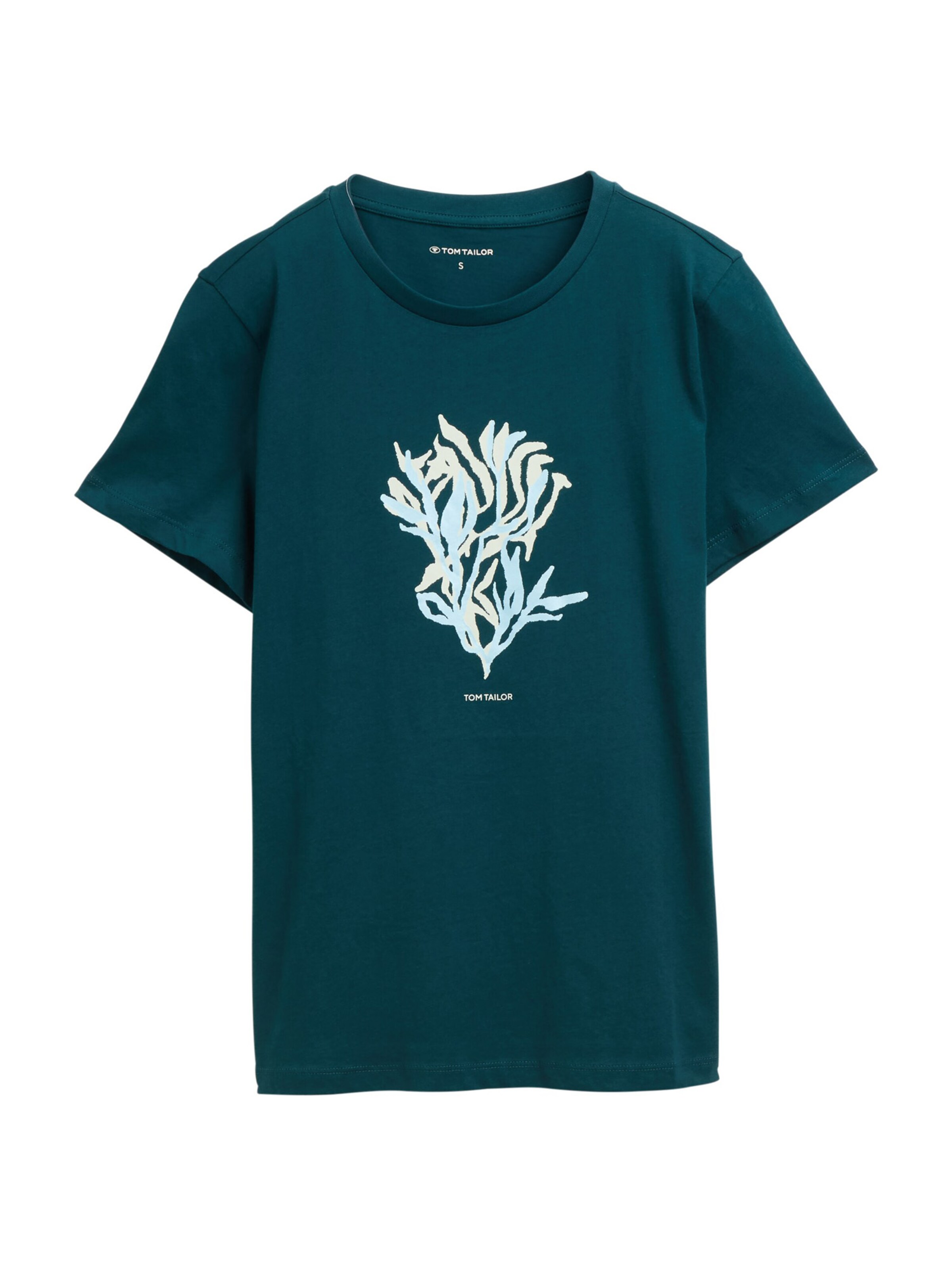 TOM TAILOR Póló - zöld: elől