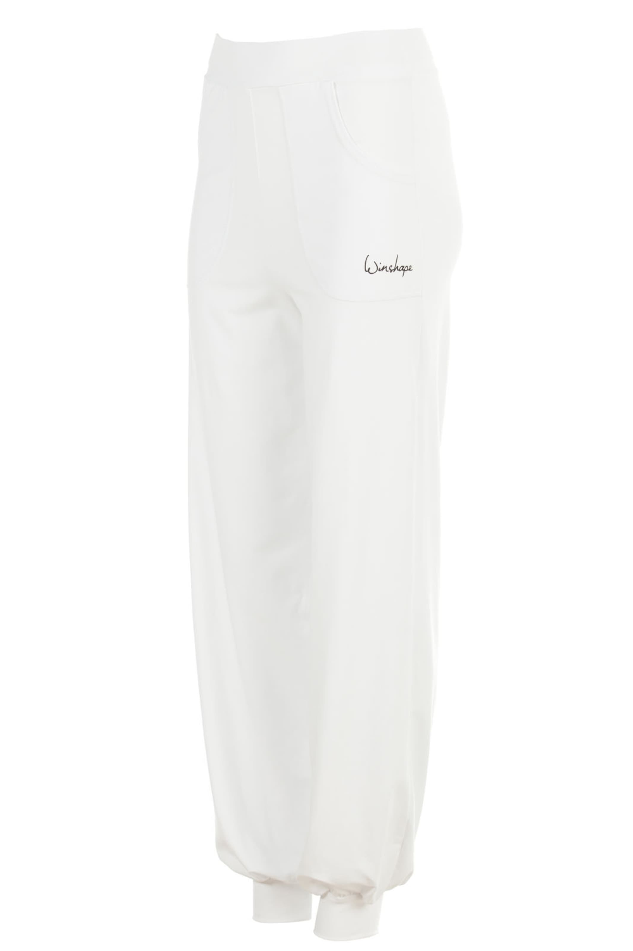 Winshape Tapered Παντελόνι φόρμας 'WH12' σε λευκό