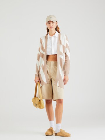 VERO MODA Strickjacke 'VMNANCY' in Beige