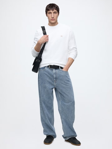 Calvin Klein Jeans Baggy Jeans i blå