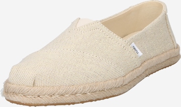 TOMS Espadrilles 'ALPARGATA ROPE' in Beige: voorkant