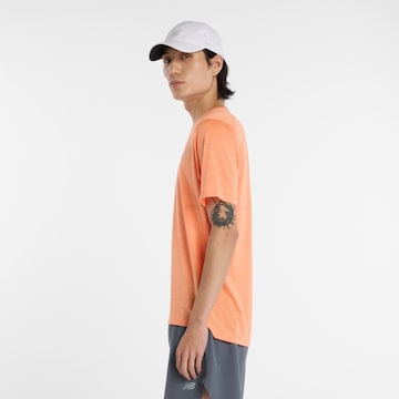 T-Shirt fonctionnel 'Athletics' new balance en orange
