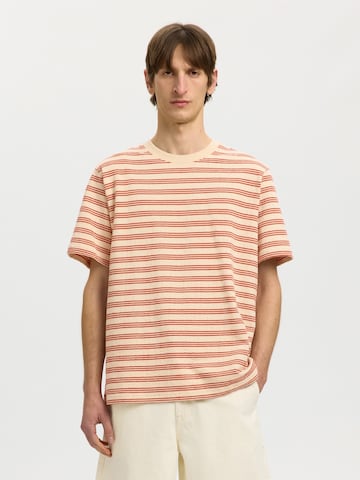 SELECTED Shirt 'SLHEli' in Beige: front