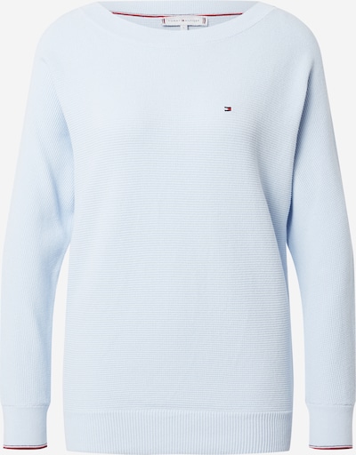 TOMMY HILFIGER Sveter - modrá / dymovo modrá / červená / biela, Produkt