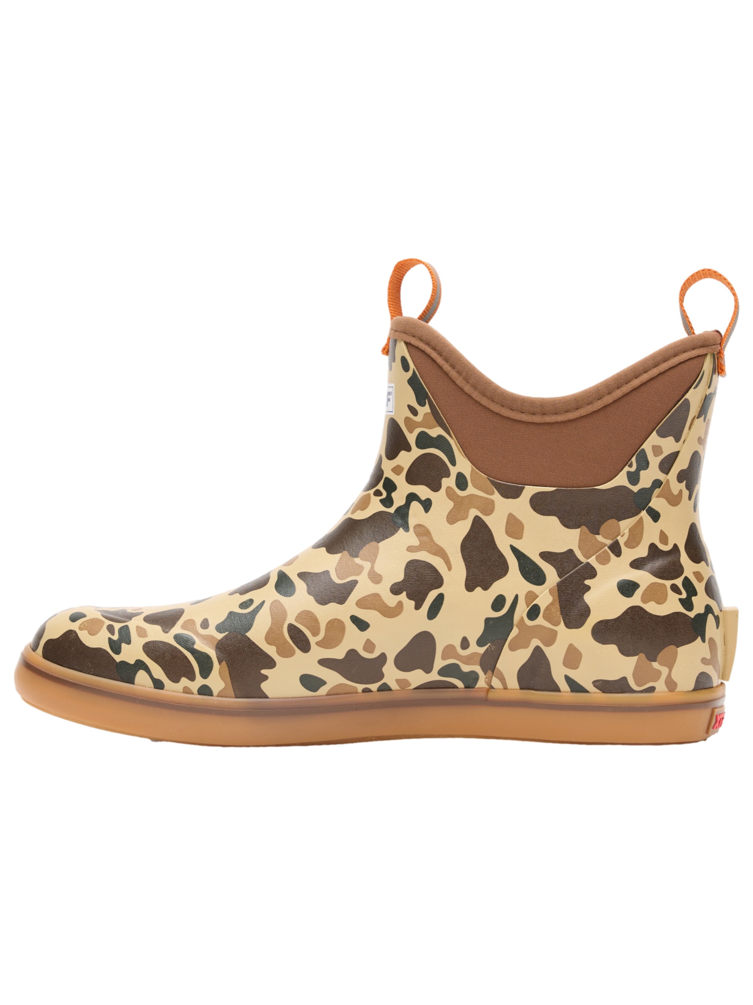 XtraTuf Rubber Boots 'Ankle Deck Boot' in Beige: front