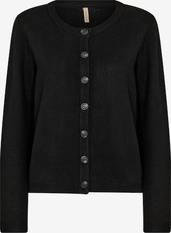 Soyaconcept Strickjacke in Schwarz: Vorderseite