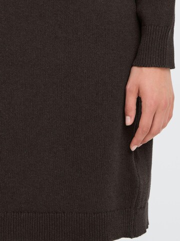 Oxmo Strickkleid ' OXFSANVA ' in Braun