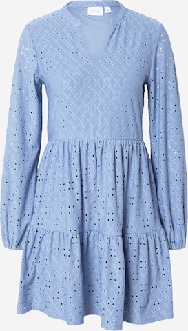 VILA Shirt Dress 'Kawa' in Blue: front