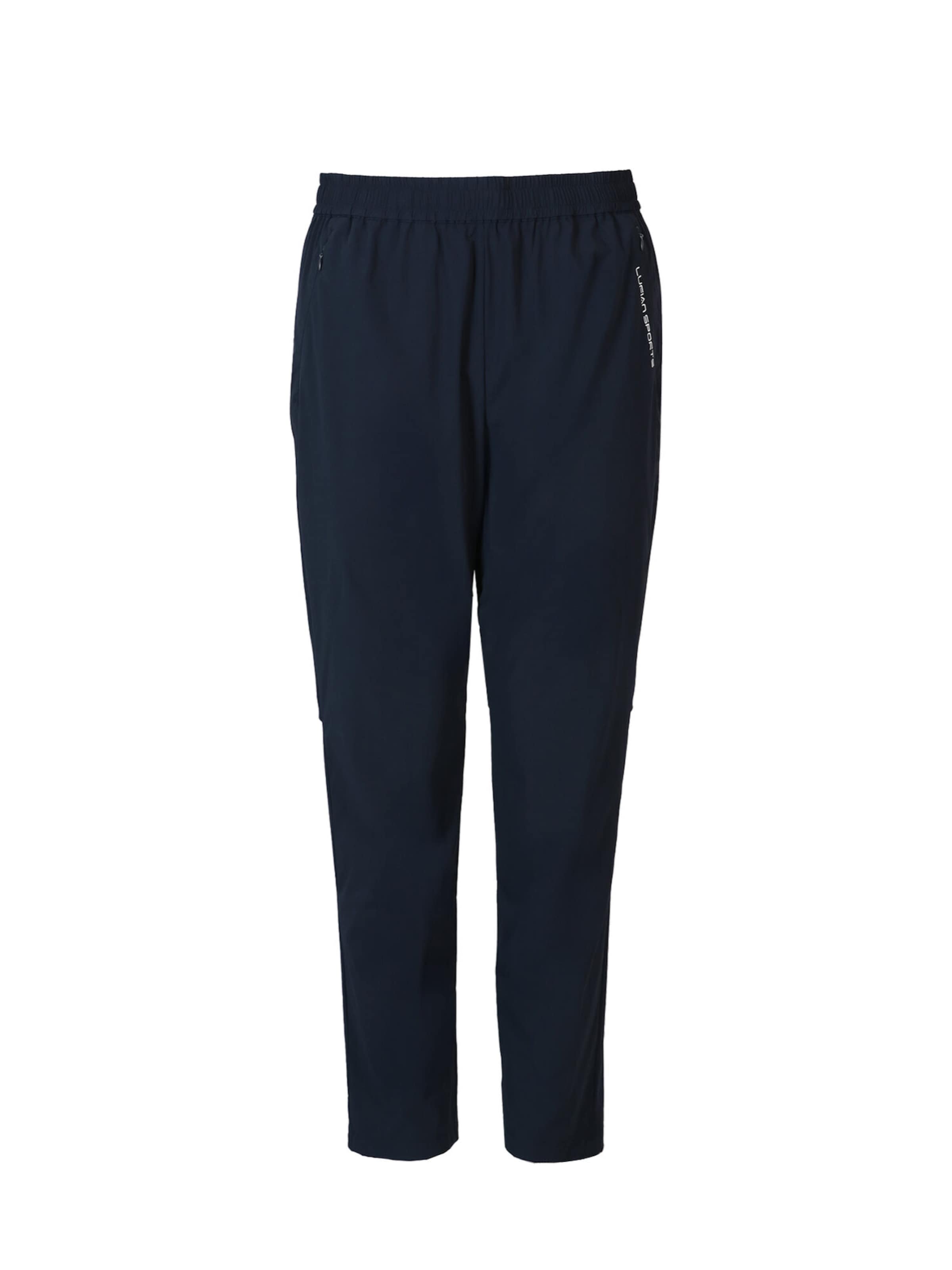 Lufian Regular Weatherproof pants 'FIRST' in Blue: front