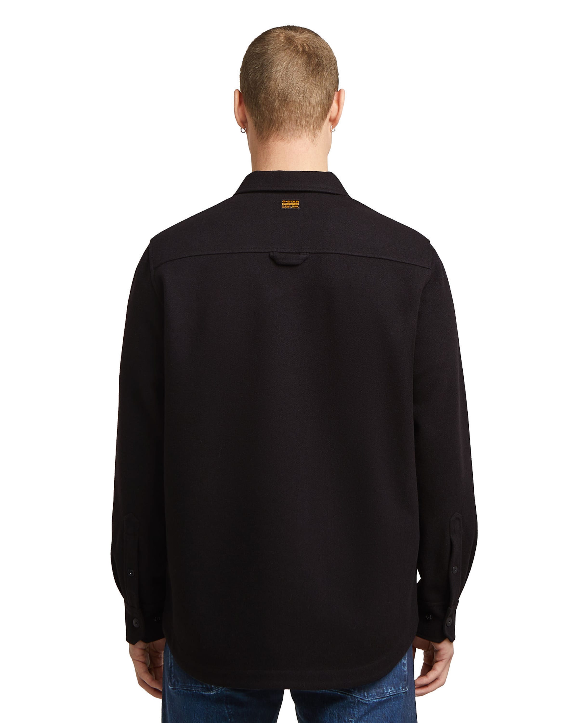 G-STAR Regular fit Button Up Shirt in Black