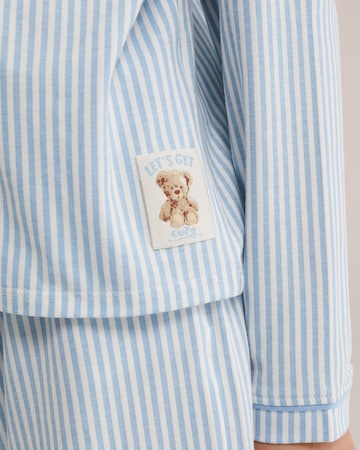 WE Fashion Пижама в Синий