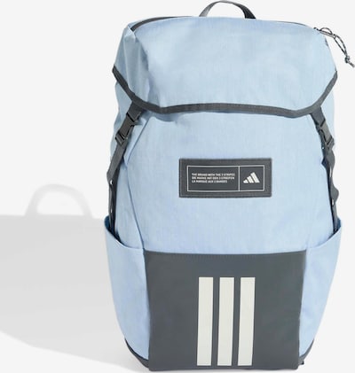 Sportinė kuprinė '4Athlts' iš ADIDAS PERFORMANCE, spalva – šviesiai mėlyna / pilka / balta, Prekių apžvalga