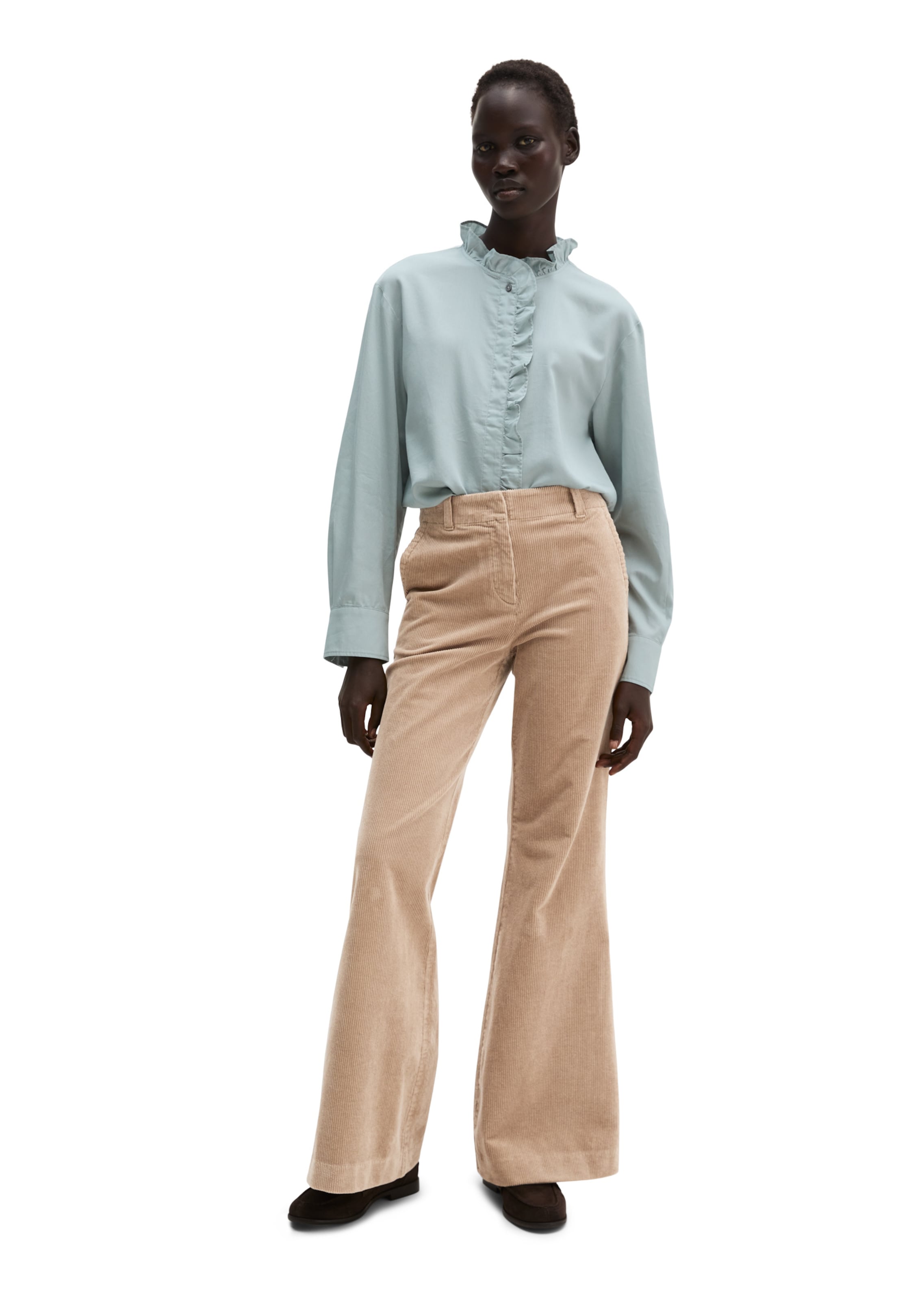 Marc O'Polo Blouse in Grey: front