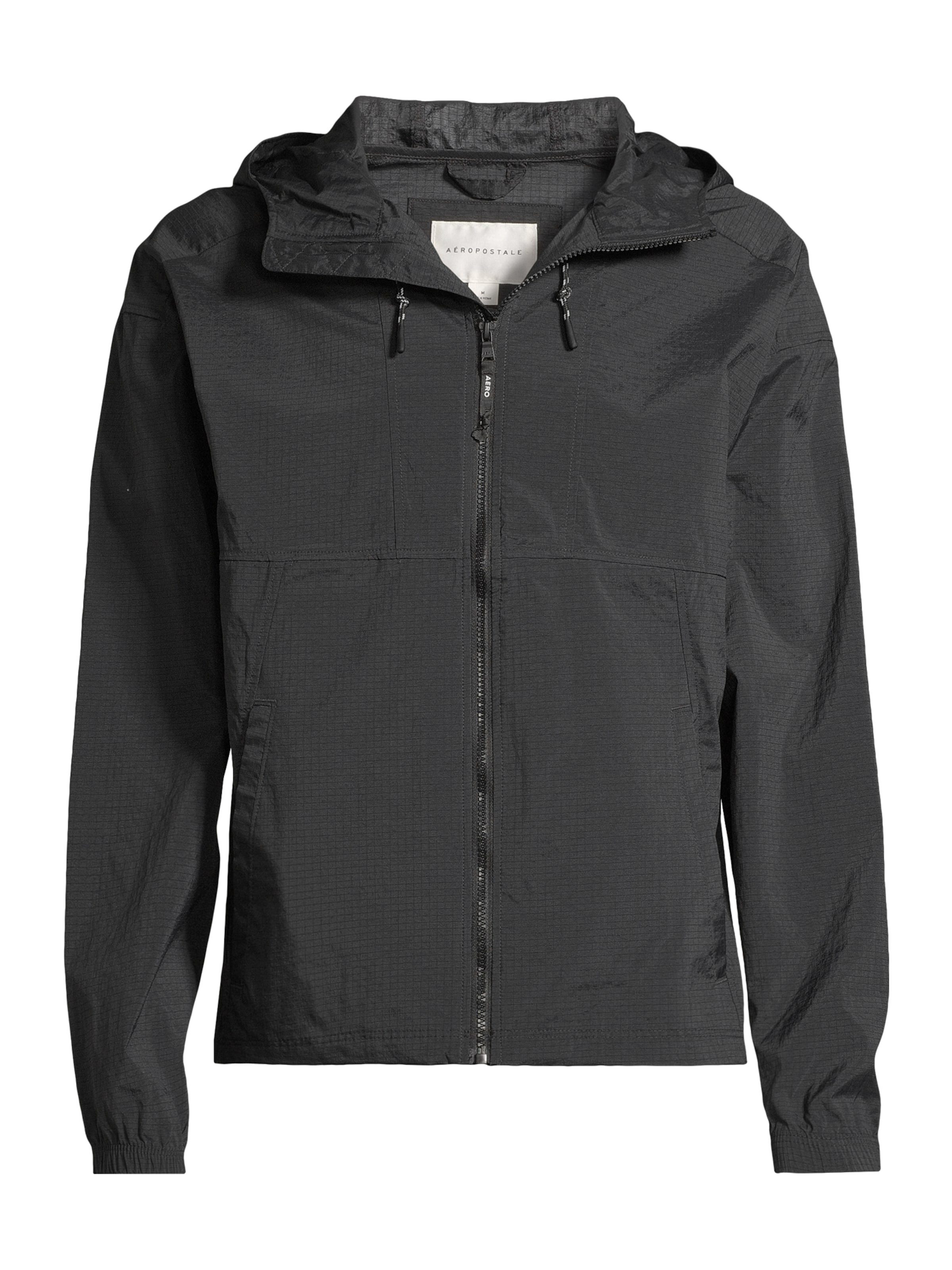 Giacca di mezza stagione di AÉROPOSTALE in nero: frontale