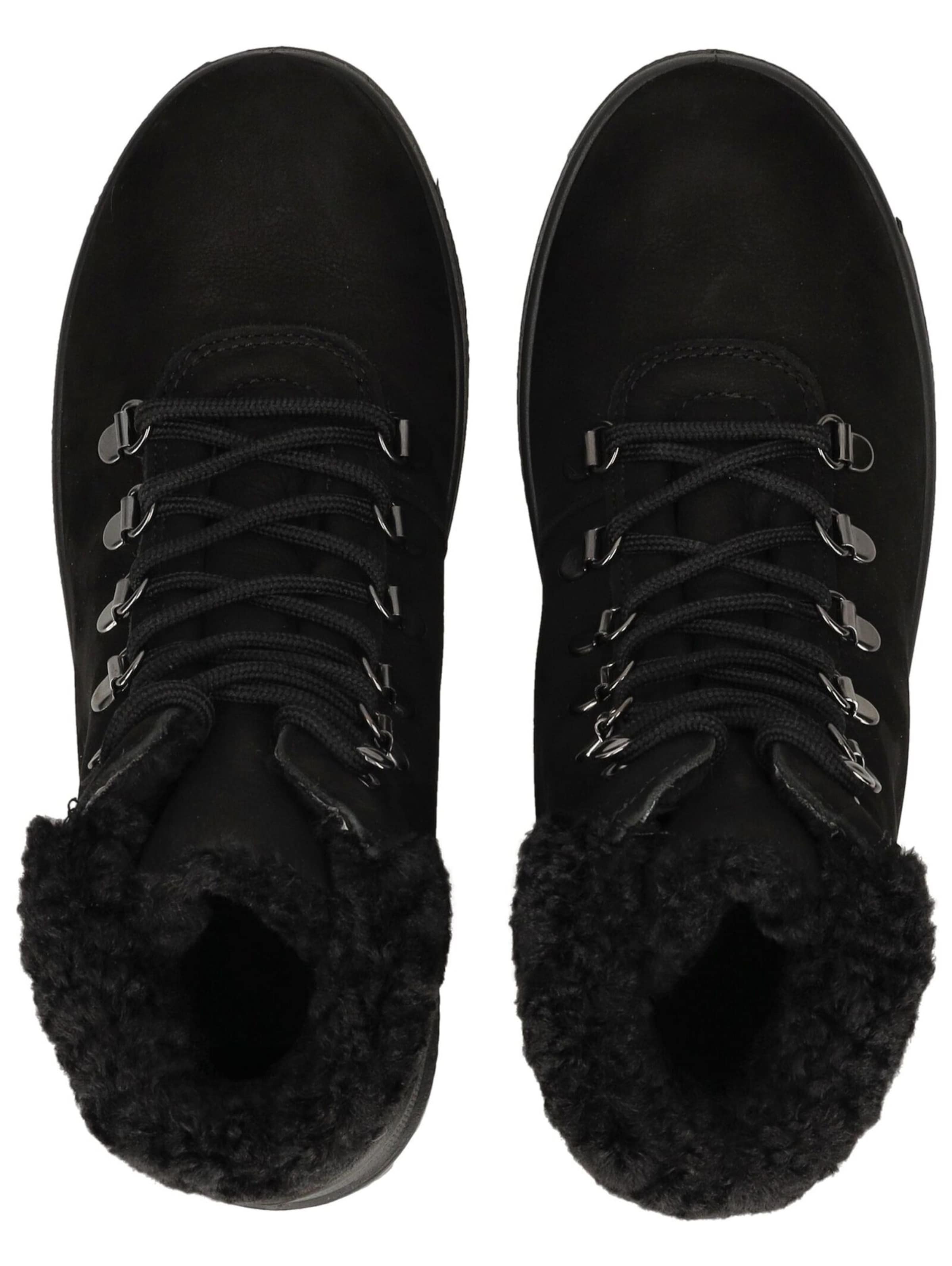 Bottines à lacets IMAC en noir