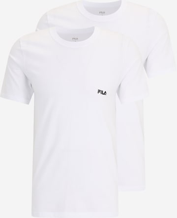 Maillot de corps FILA en blanc : devant