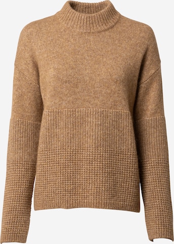 BOSS Orange Sweater in Beige: front