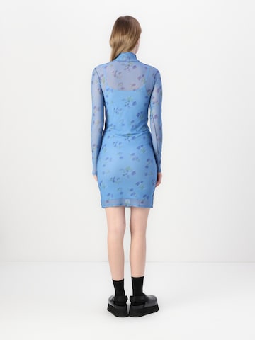 HUGO Jurk 'Nortenisa' in Blauw: terug