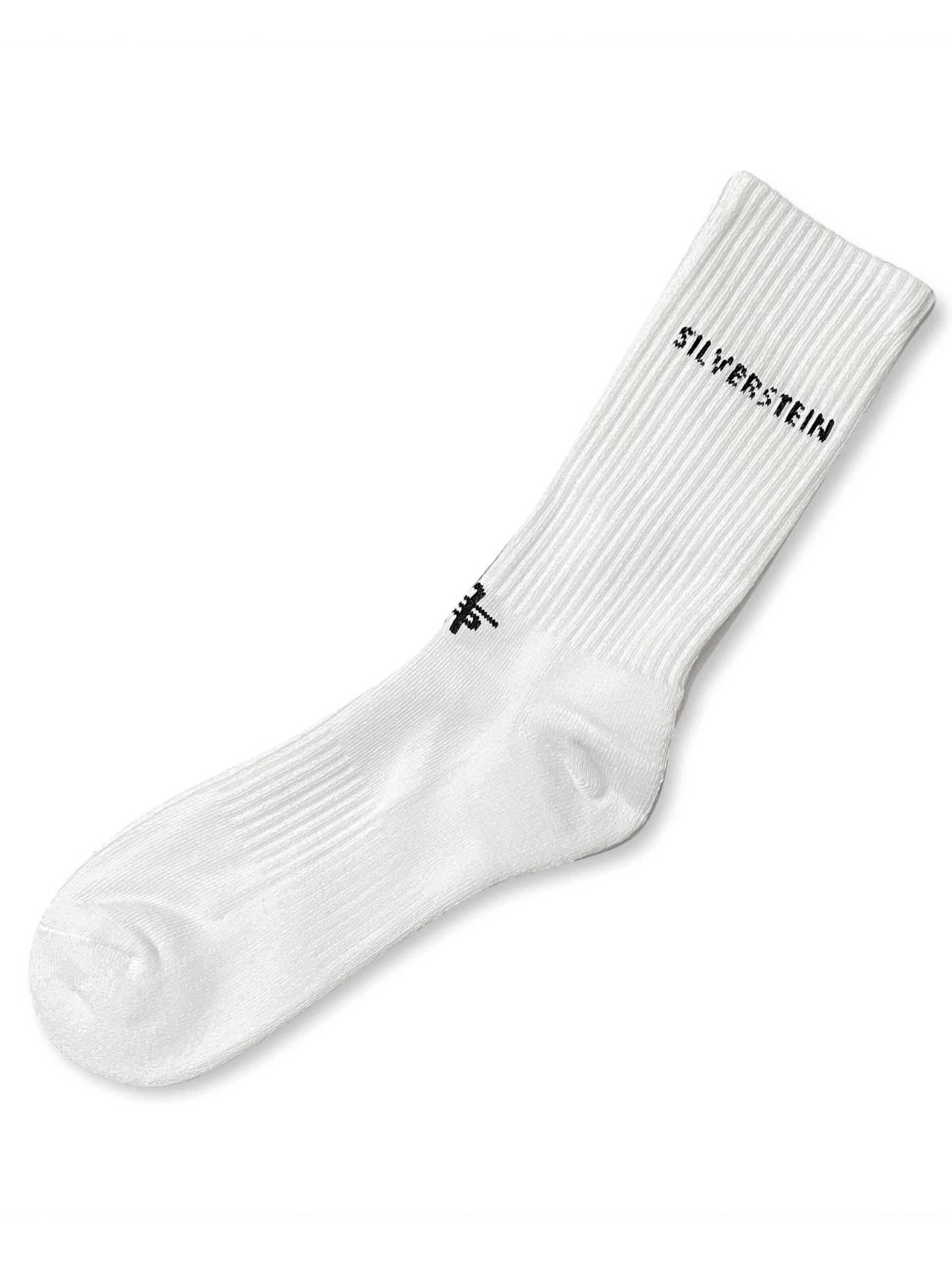 Silverstein Official Socks '6er Silverstein Official Tennis Sport Raw Socken ' Lawu '' in White: front