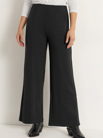 Wide Leg Pantalon Cellbes of Sweden en noir : devant