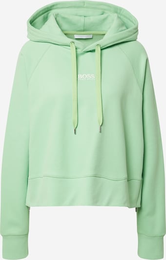 BOSS Casual Sweatshirt 'Elisa' i mint / hvid, Produktvisning