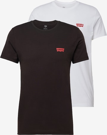 LEVI'S ® T-shirt '2Pk Crewneck Graphic' i blå: framsida