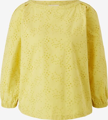 s.Oliver Blouse in Yellow: front