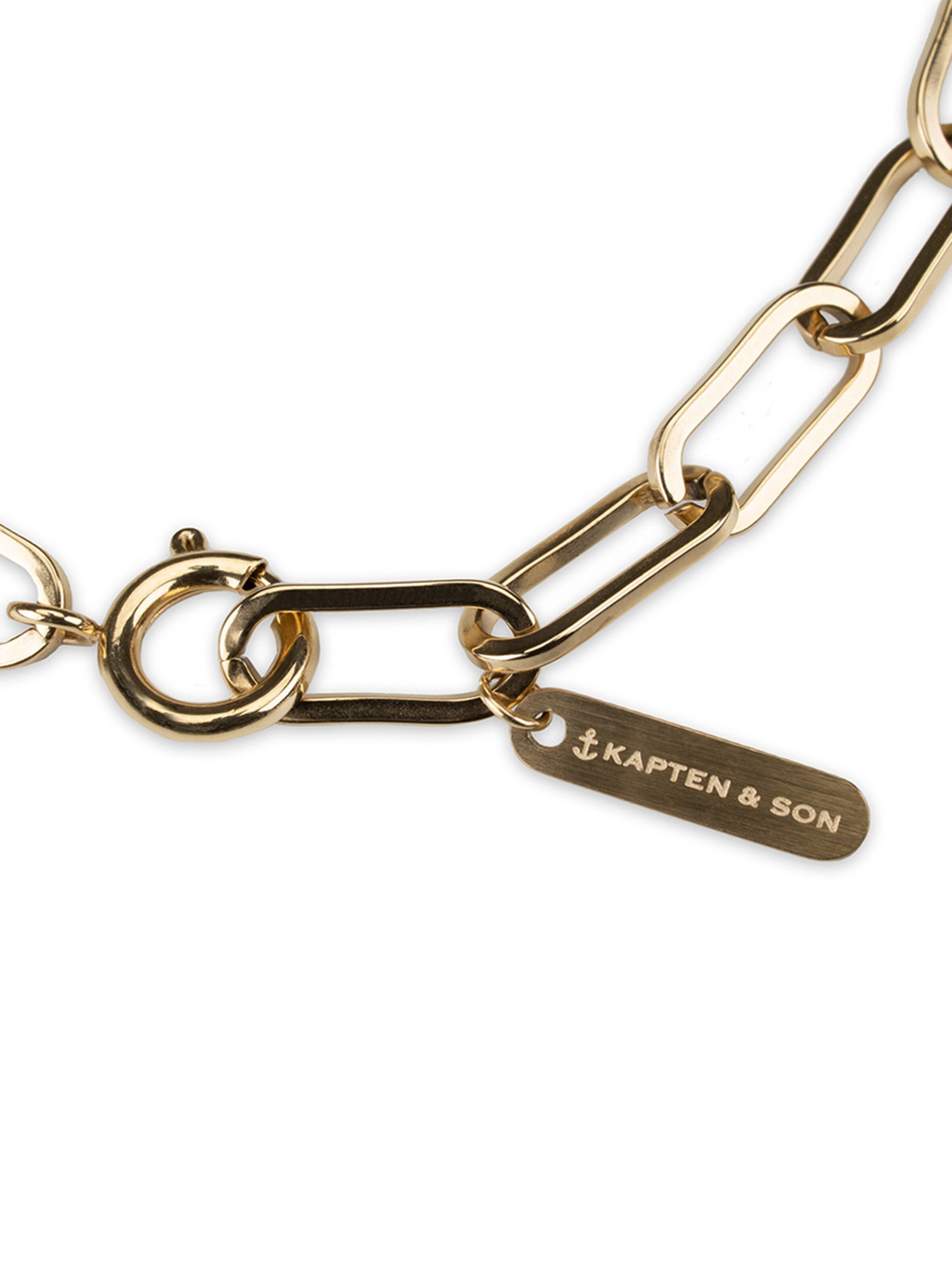 Kapten & Son Náramek 'Bracelet Urban Bold Gold' – zlatá