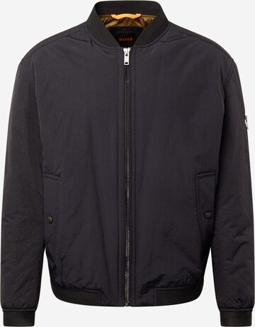 BOSS - Chaqueta de entretiempo 'Obright' en negro: frente